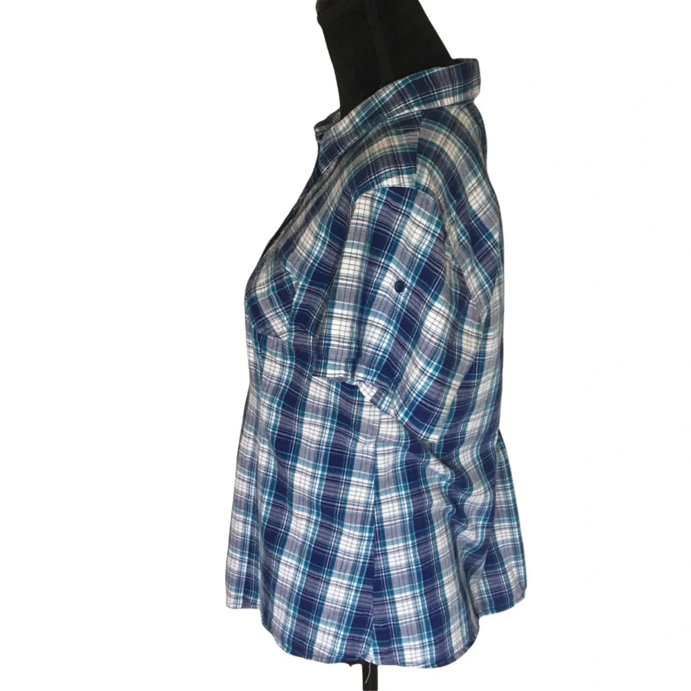 OP Plaid Short Sleeve Shirt